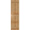 Ekena Millwork Joined Board-n-Batten Shutters, Rough Sawn Western Red Cedar, 21 1/2W x 78H, PR RBJ06S21X078RWR - alternate 5